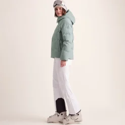 Orelle Womens Insulated Ski Jacket - Mist Grey