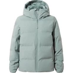 Orelle Womens Insulated Ski Jacket - Mist Grey