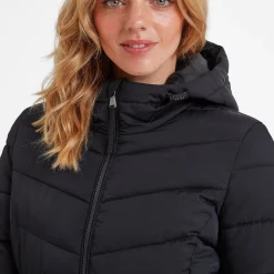 Orton Womens Padded Parka - Black