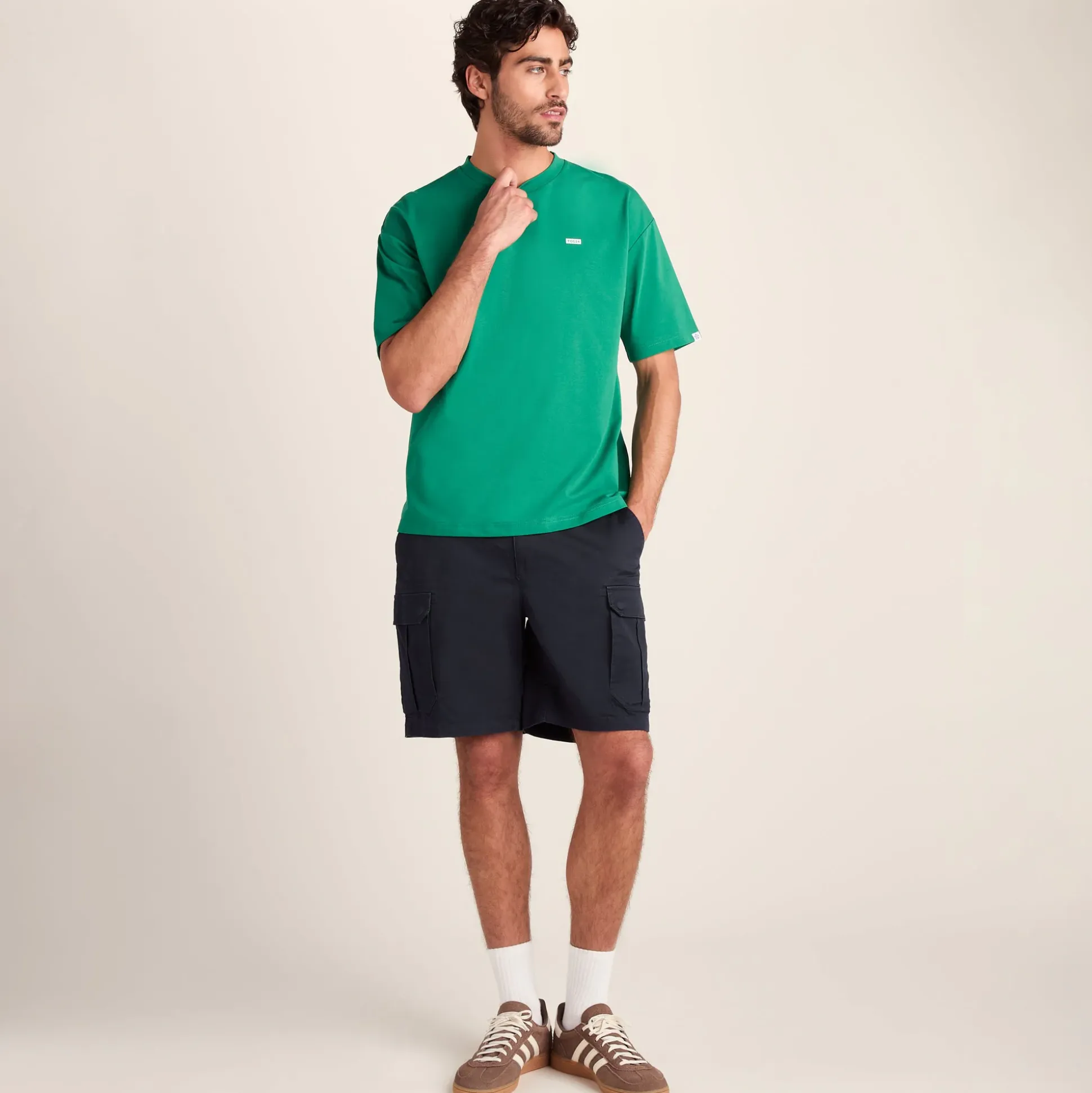 Pace Mens Supersoft Cargo Shorts - Dark Indigo