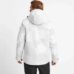 Palisade Mens Ski Jacket - Light Grey Camo