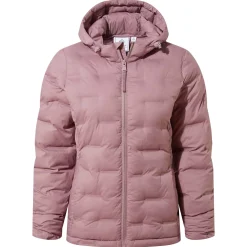 Palmer Womens Shower Resistant Insulated Jacket - Mauve