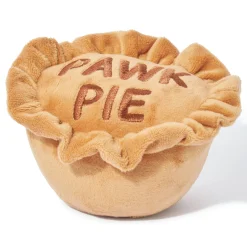 Pawk Pie Dog Plush Toy - Brown