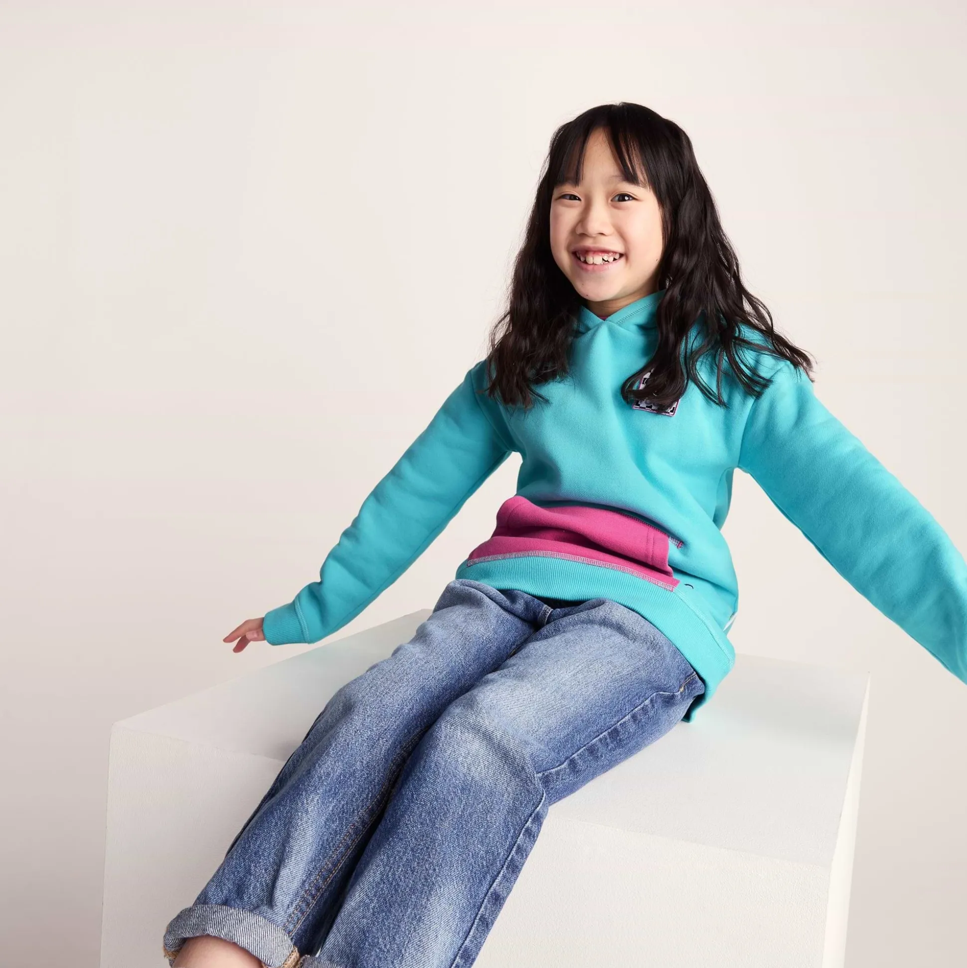 Pelibuey Kids Shaun the Sheep Hoody - Bubblegum Blue