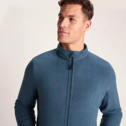 Revive Mens Fleece Jacket - Blue Stone