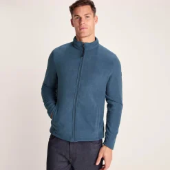 Revive Mens Fleece Jacket - Blue Stone
