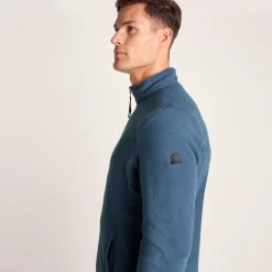 Revive Mens Fleece Jacket - Blue Stone