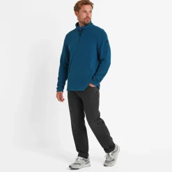 Revive Mens Quarter Zip Fleece - Marine Blue