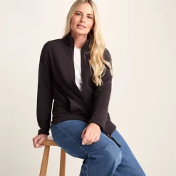 Revive Womens Fleece Jacket - Black