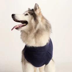 Rover Sherpa Dog Coat L - Oxford Blue