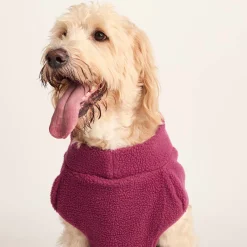 Rover Sherpa Dog Coat XL - Washed Burgundy