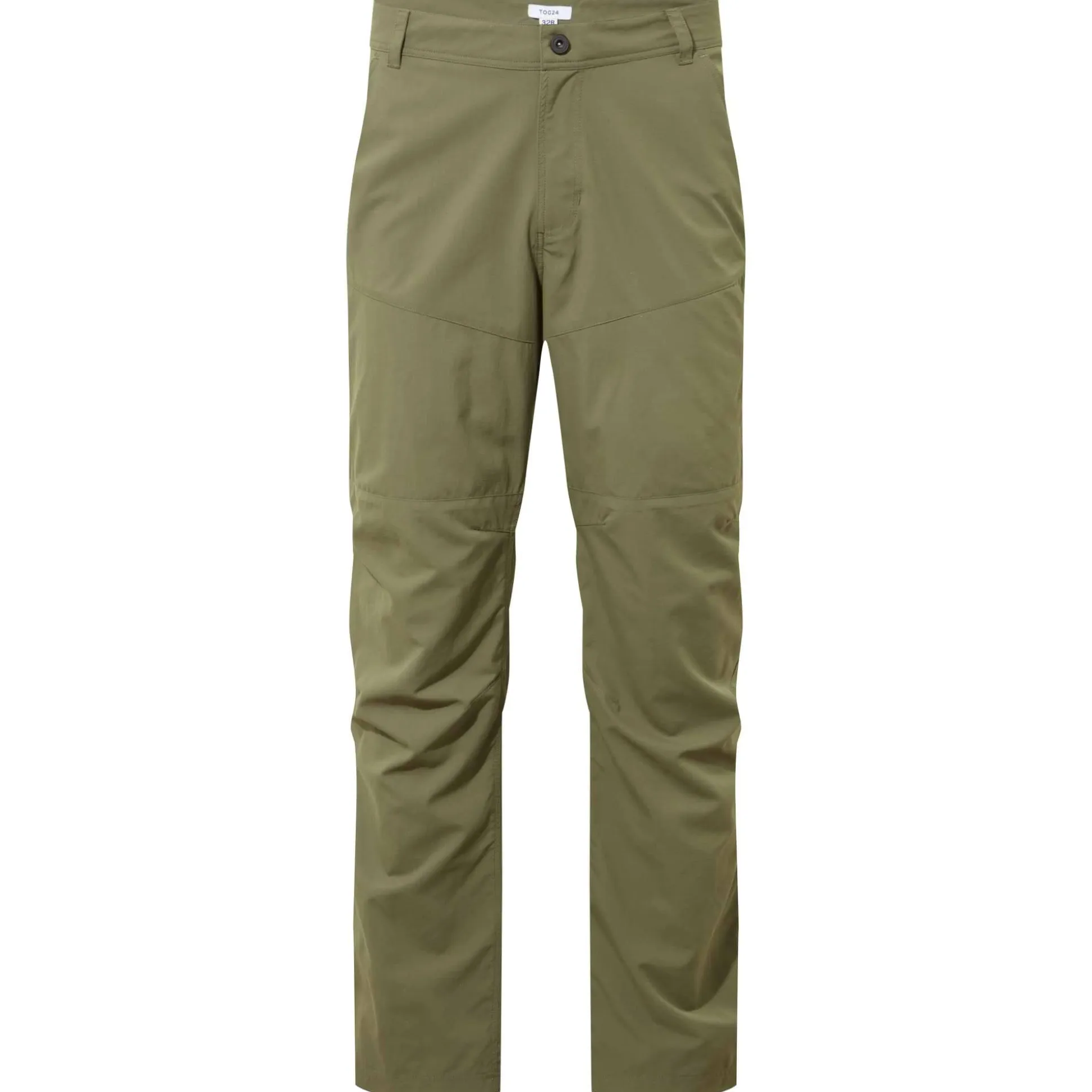 Rowland Mens Performance Trousers Long - Khaki