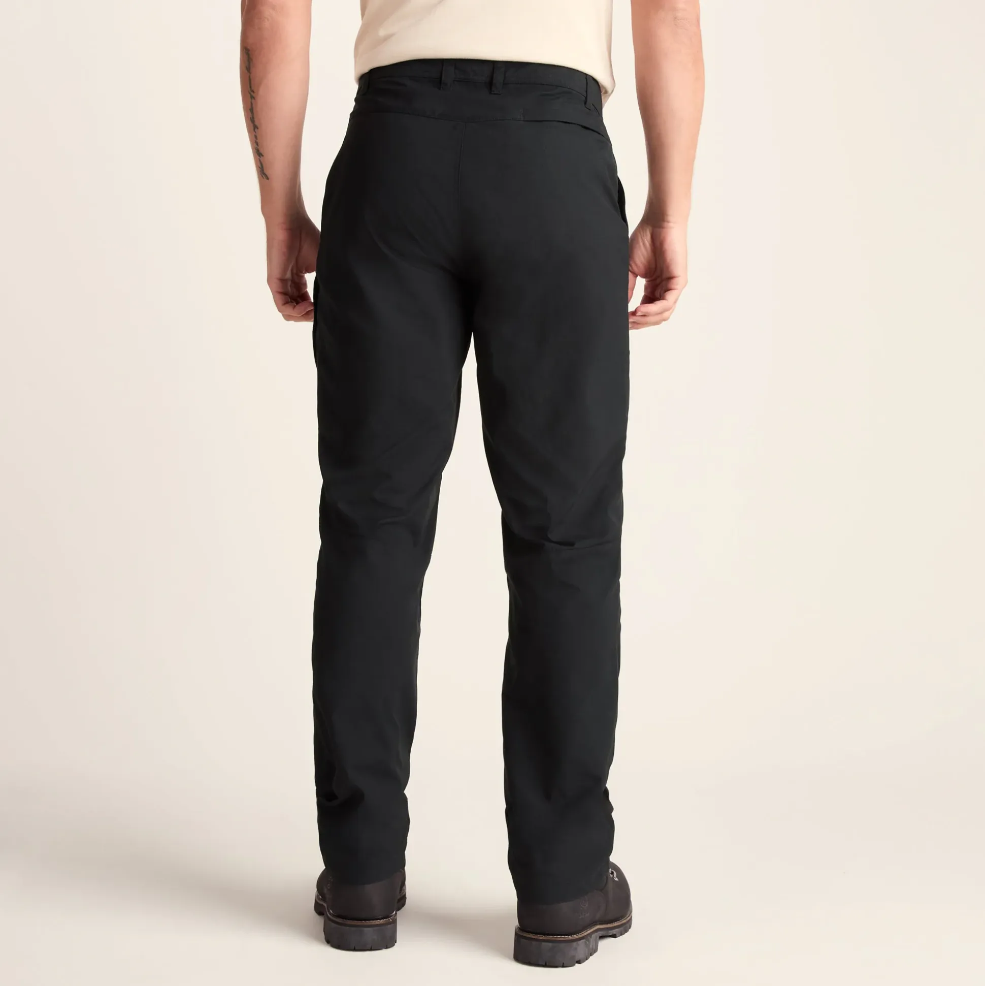 Rowland Mens Performance Trousers Regular - Black