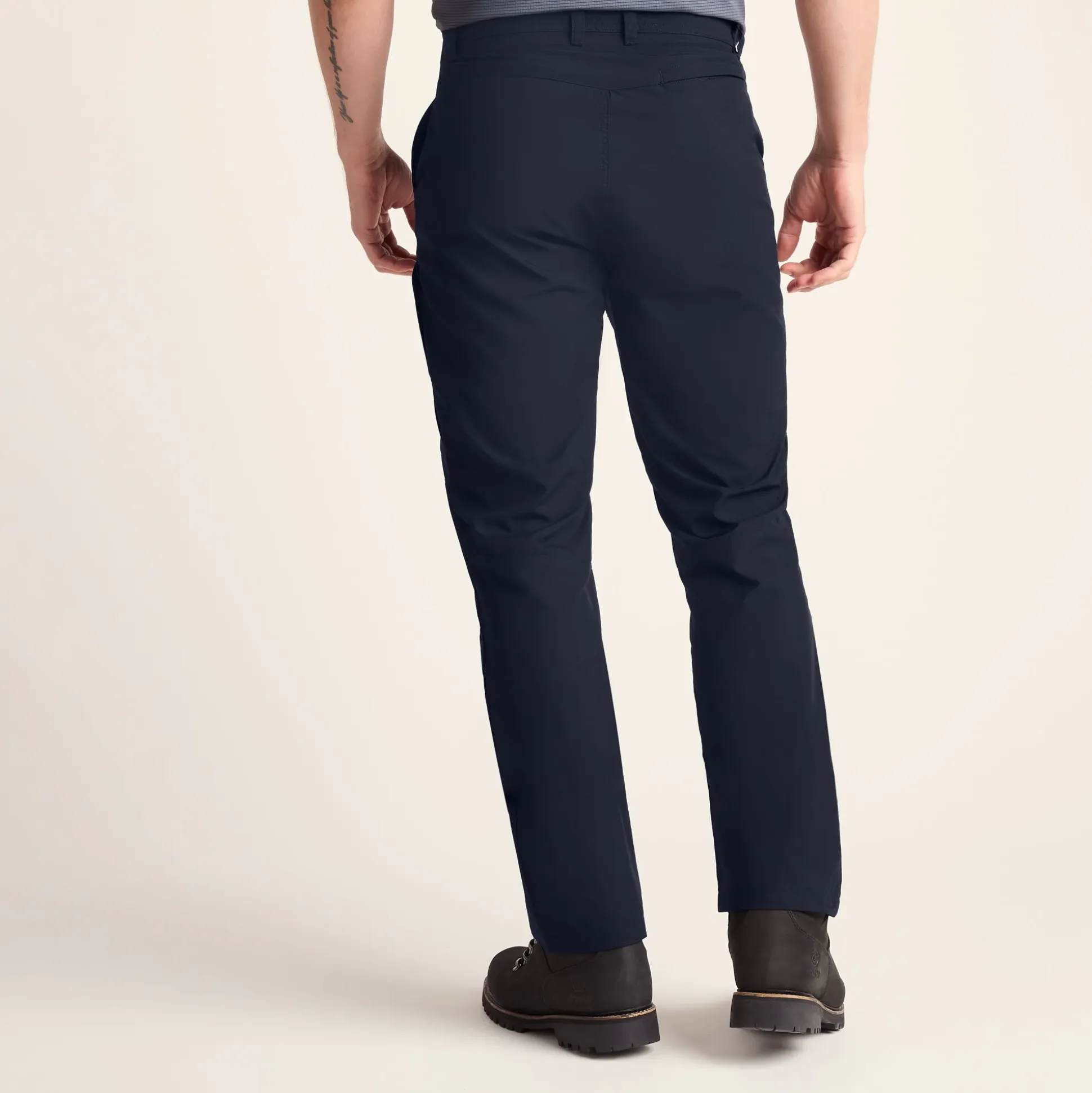Rowland Mens Performance Trousers Regular - Navy