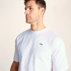 Saloon Mens Relaxed Fit Premium Supersoft T-Shirt - Optic White