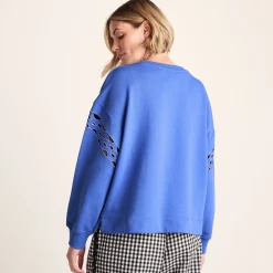 Samara Womens Relaxed Fit Supersoft Sweat - Cornflower Blue