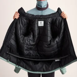 Samoens Mens Waterproof Ski Jacket - Steel Teal/Black