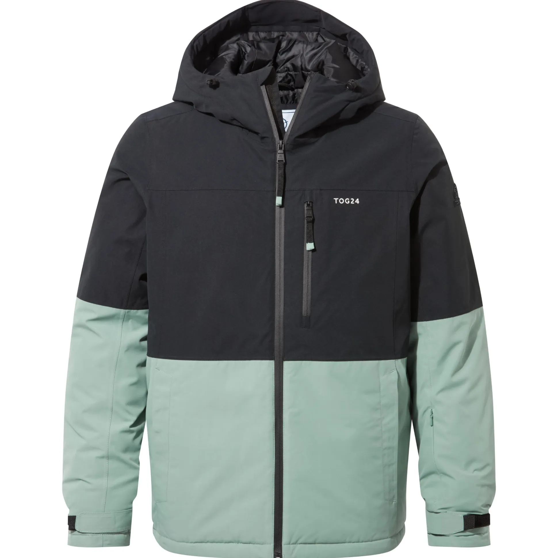 Samoens Mens Waterproof Ski Jacket - Steel Teal/Black