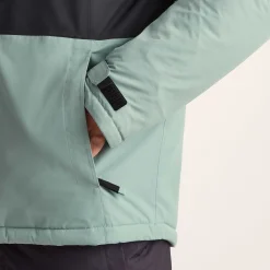 Samoens Mens Waterproof Ski Jacket - Steel Teal/Black