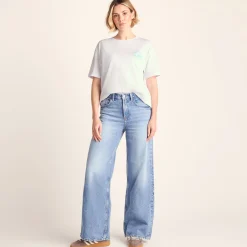 Scotland Womens 100% Cotton Supersoft Relaxed Fit T-Shirt - Optic White