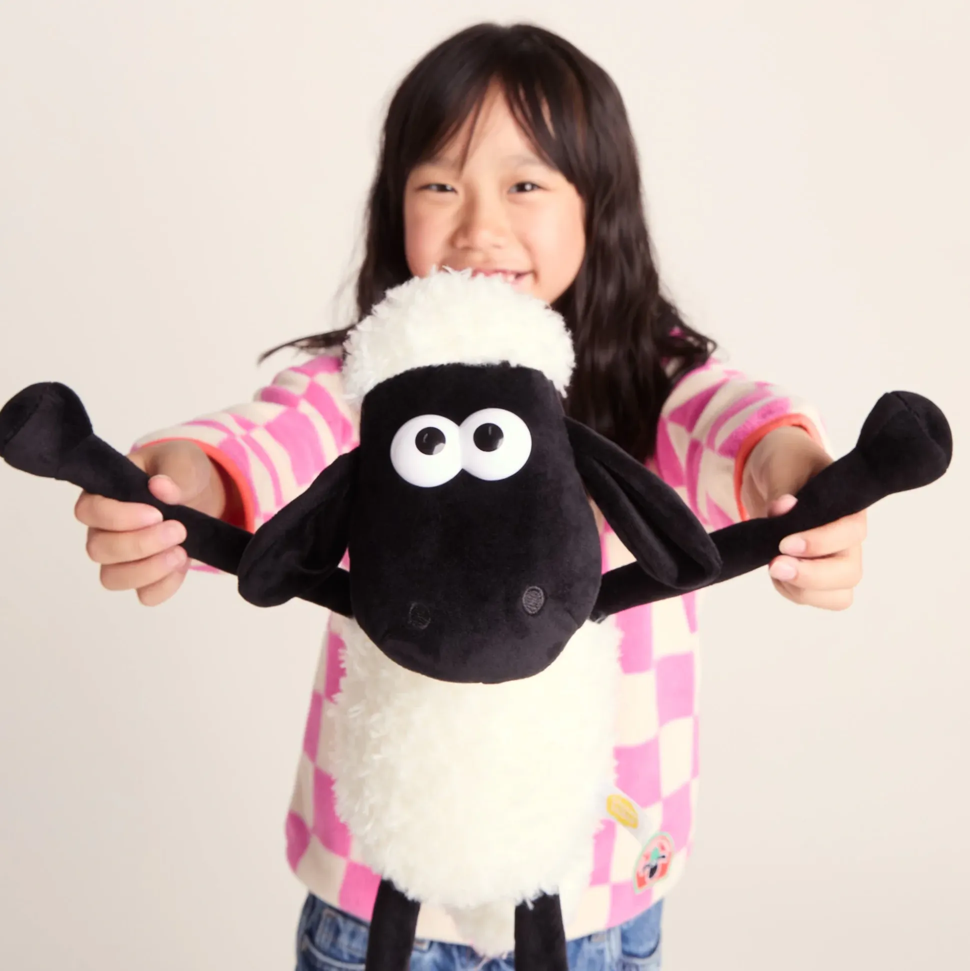 Shaun the Sheep 12" Soft Toy - Black/White