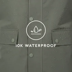 Shea Womens Waterproof Trench Coat - Pale Khaki