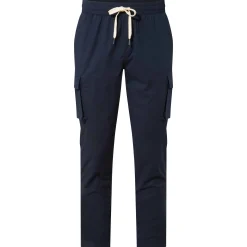 Silas Mens Cargo Trousers - Dark Indigo