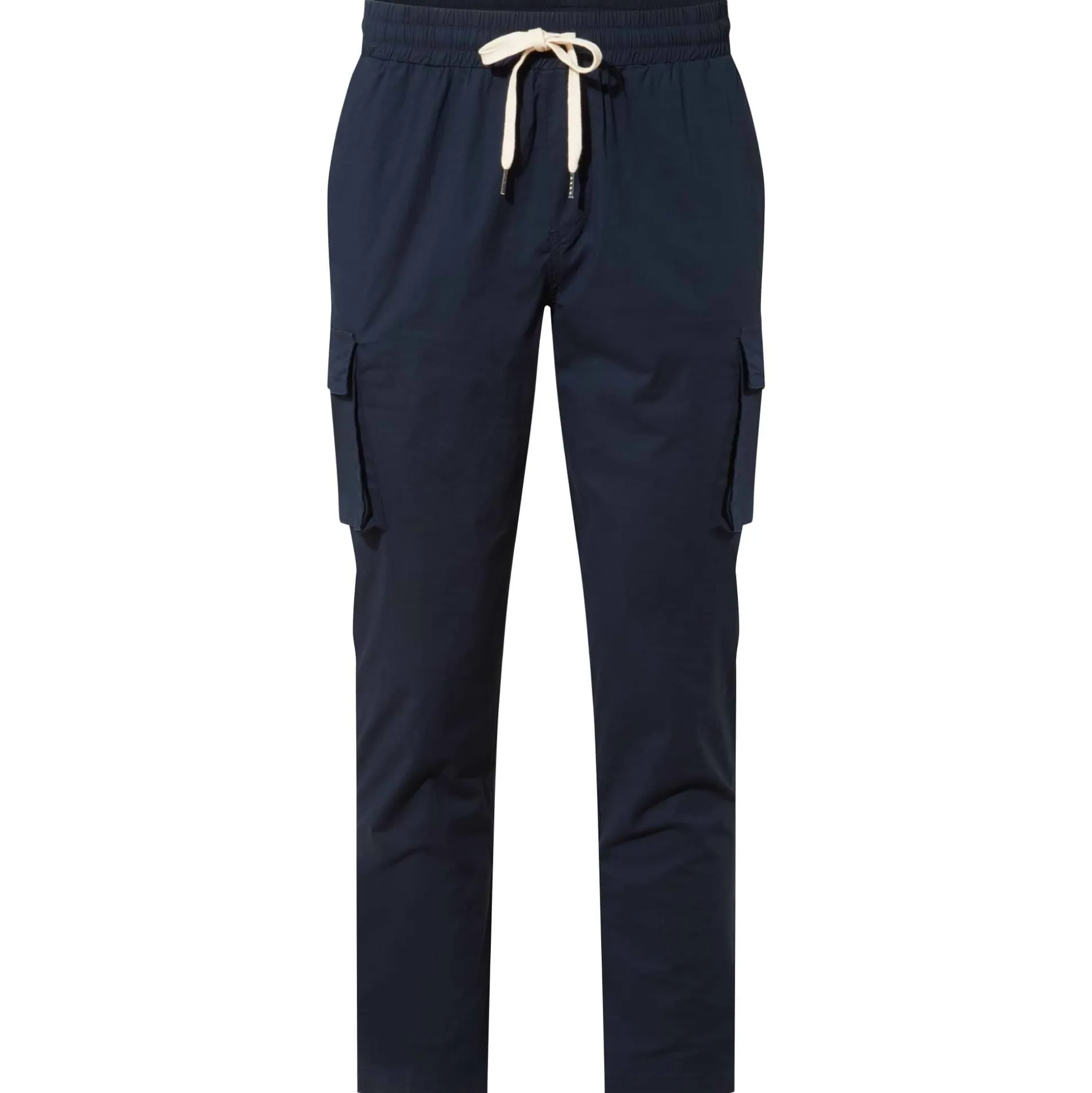 Silas Mens Cargo Trousers - Dark Indigo