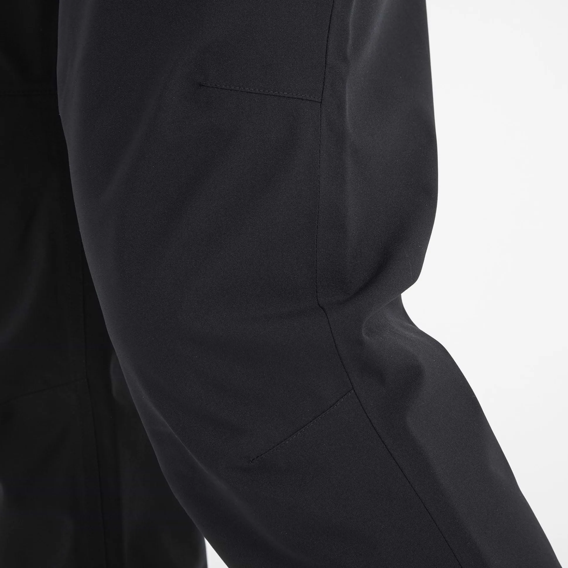 Silsden Mens Waterproof Trousers Short - Black