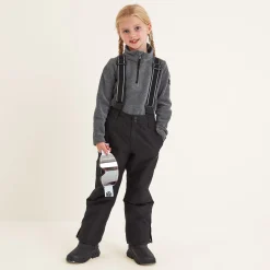 Slalom Kids Salopette - Black