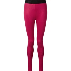 Snowdon Womens Thermal Base Layer Legging - Cerise Fairisle
