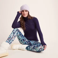 Snowdon Womens Thermal Base Layer Legging - Scatter Print