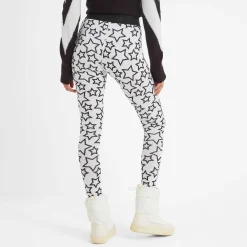 Snowdon Womens Thermal Base Layer Legging - Star Print