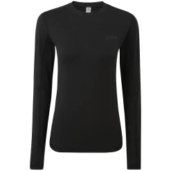 Snowdon Womens Thermal Crew Neck Base Layer - Black