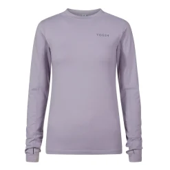 Snowdon Womens Thermal Crew Neck Base Layer - Lavender Grey