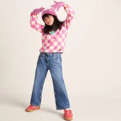 Soay Kids Shaun the Sheep Knit Gloves - Piglet Pink