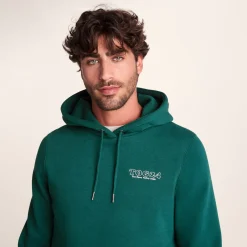 Stockton Mens Supersoft Hoody - Dark Turquoise