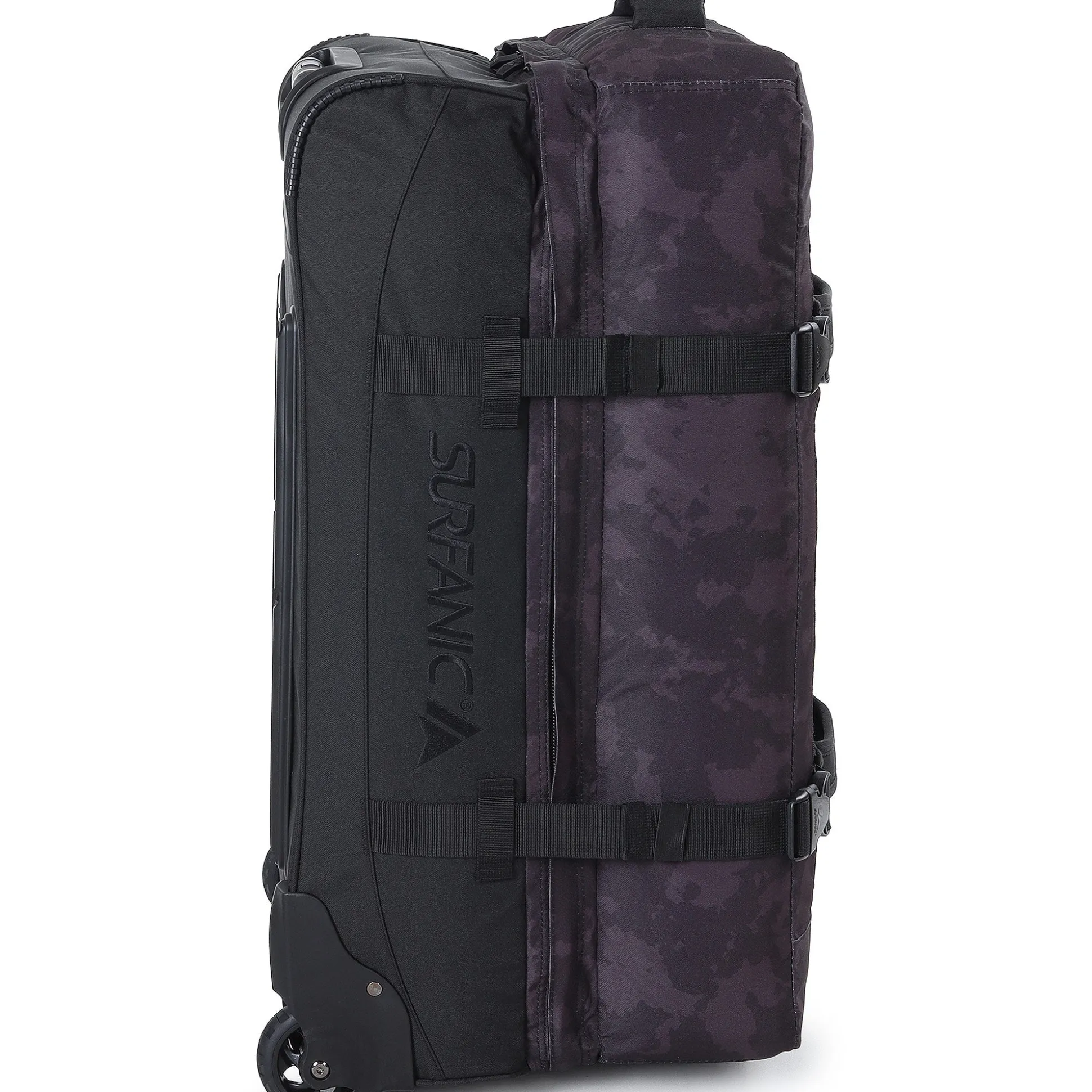 Surfanic Maxim 3.0 100L Roller Bag - Black Map