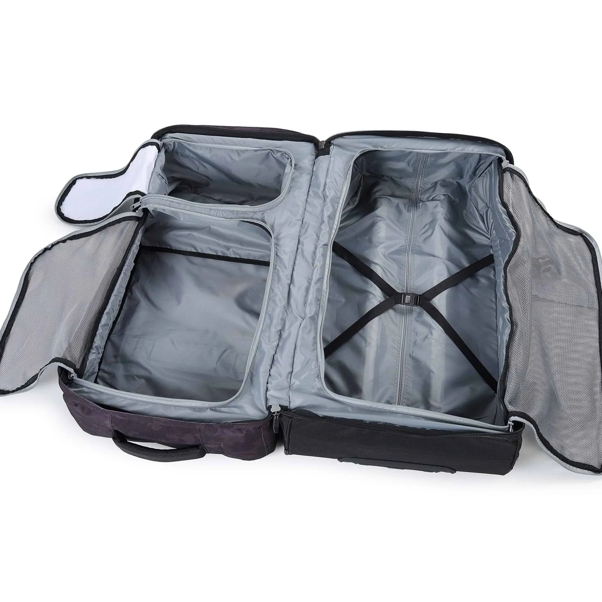 Surfanic Maxim 3.0 100L Roller Bag - Black Map