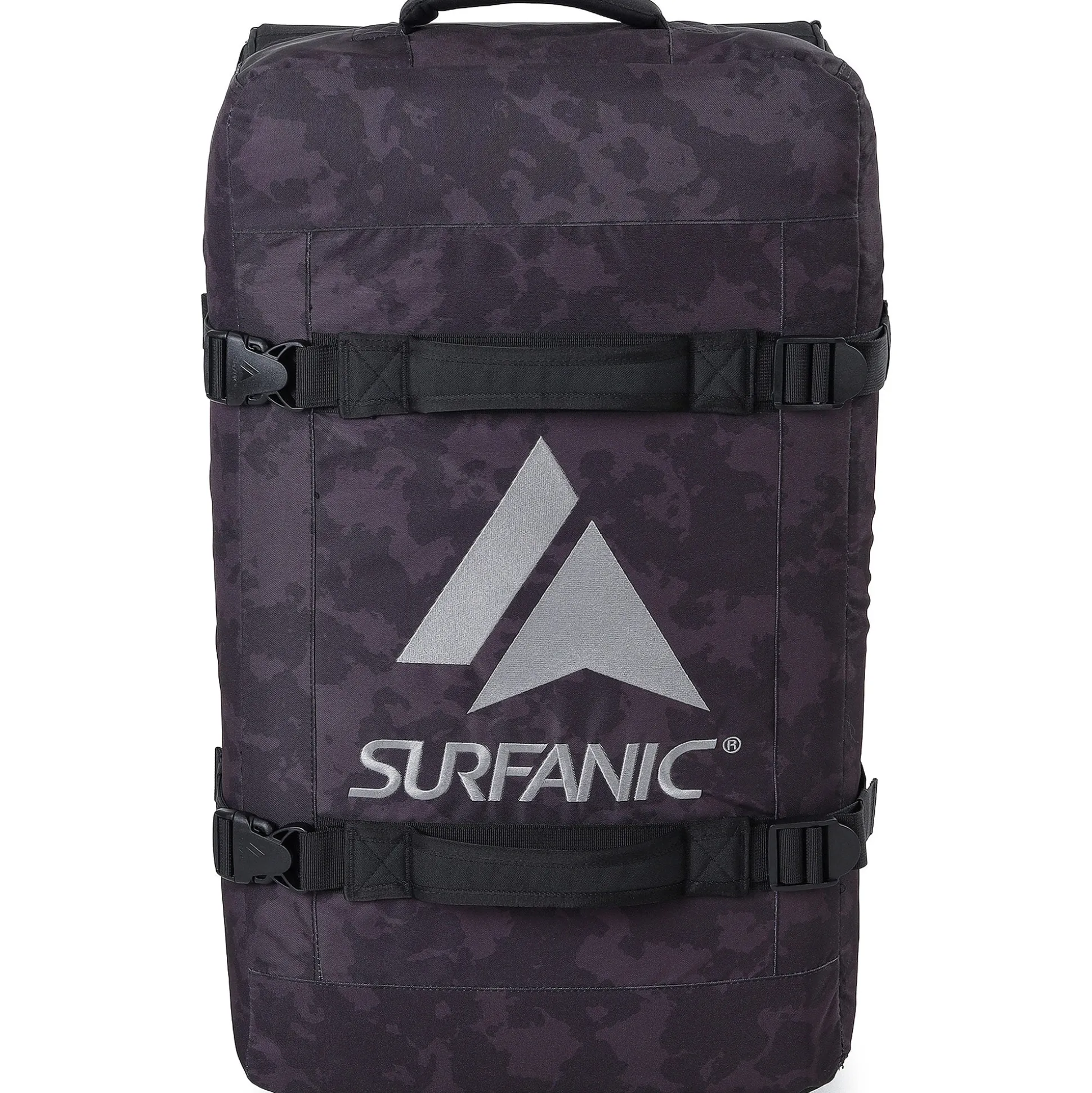 Surfanic Maxim 3.0 100L Roller Bag - Black Map