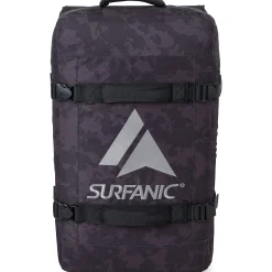 Surfanic Maxim 3.0 70L Roller Bag - Black Map