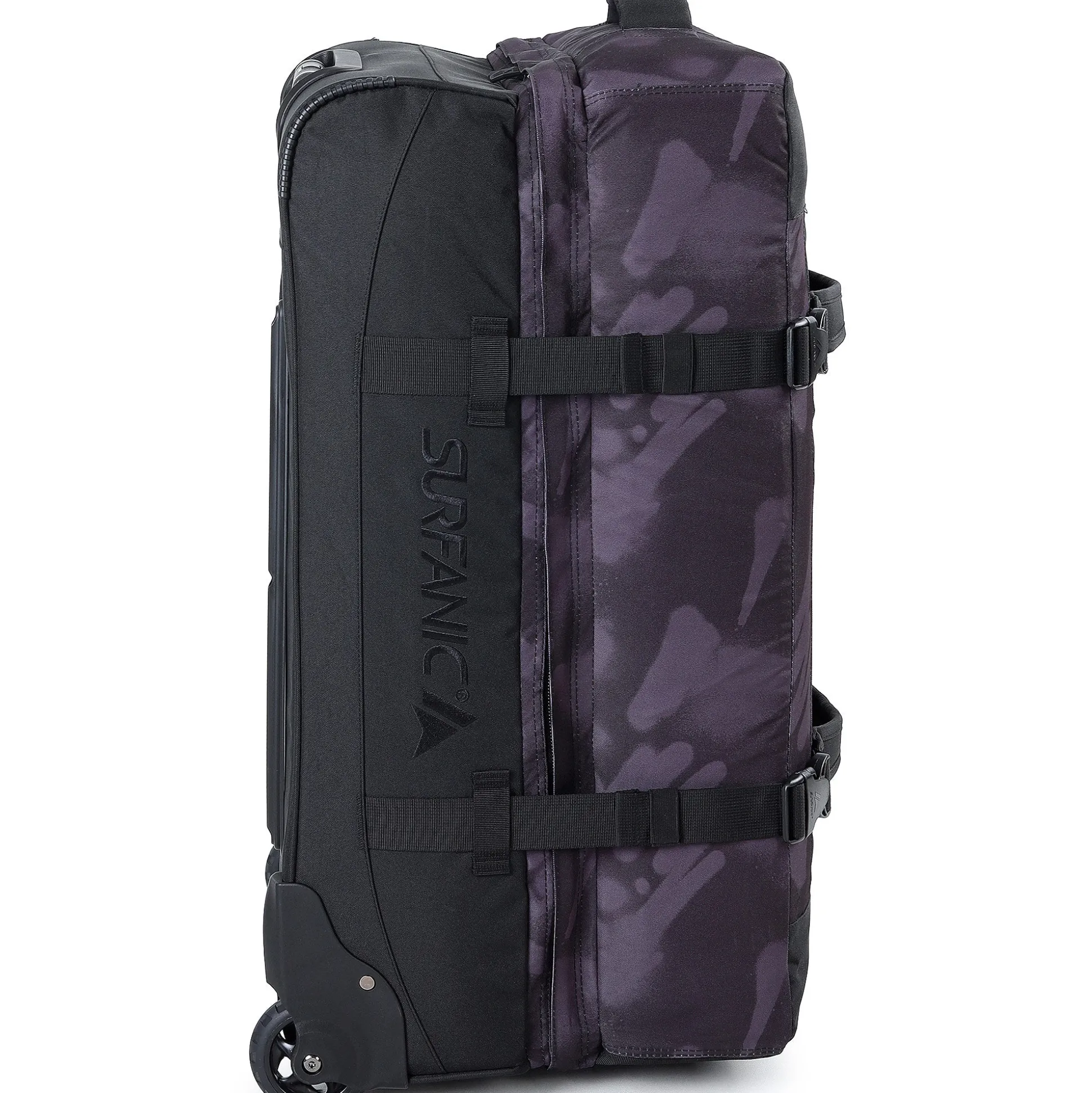 Surfanic Maxim 3.0 70L Roller Bag - Black Vandal
