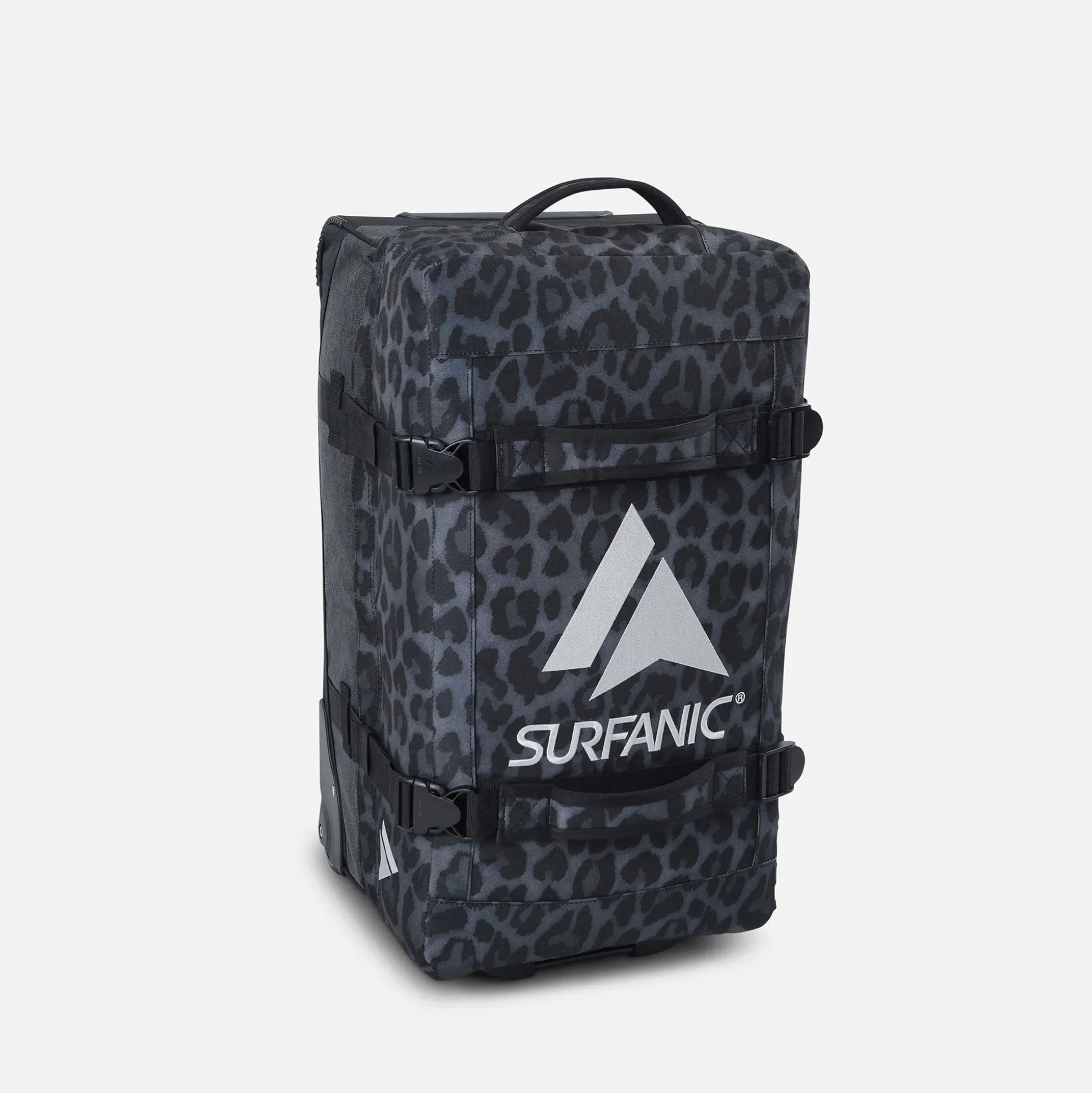 Surfanic Maxim 3.0 70L Roller Bag - Jet Black