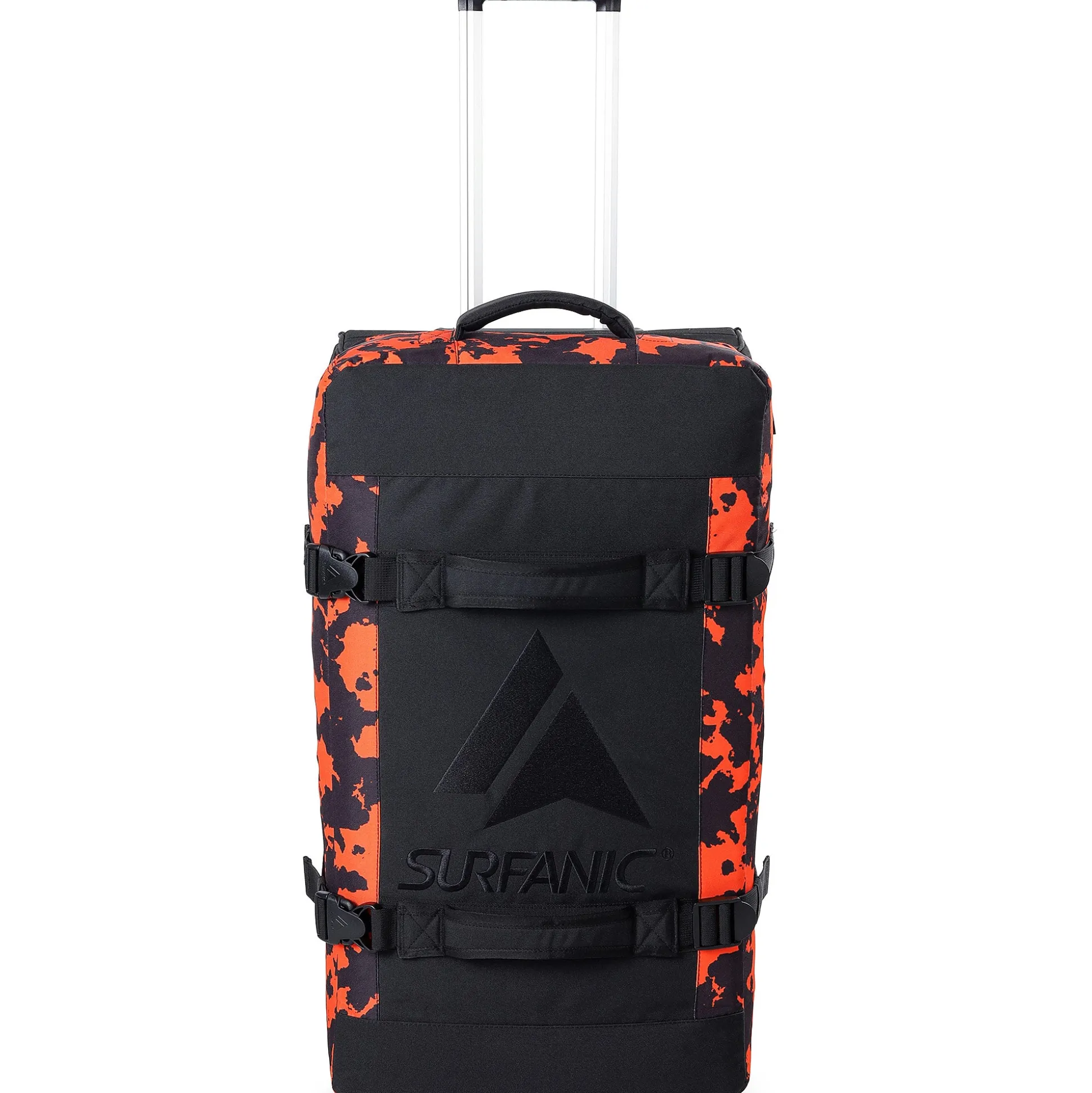 Surfanic Maxim 3.0 70L Roller Bag - Orange Map