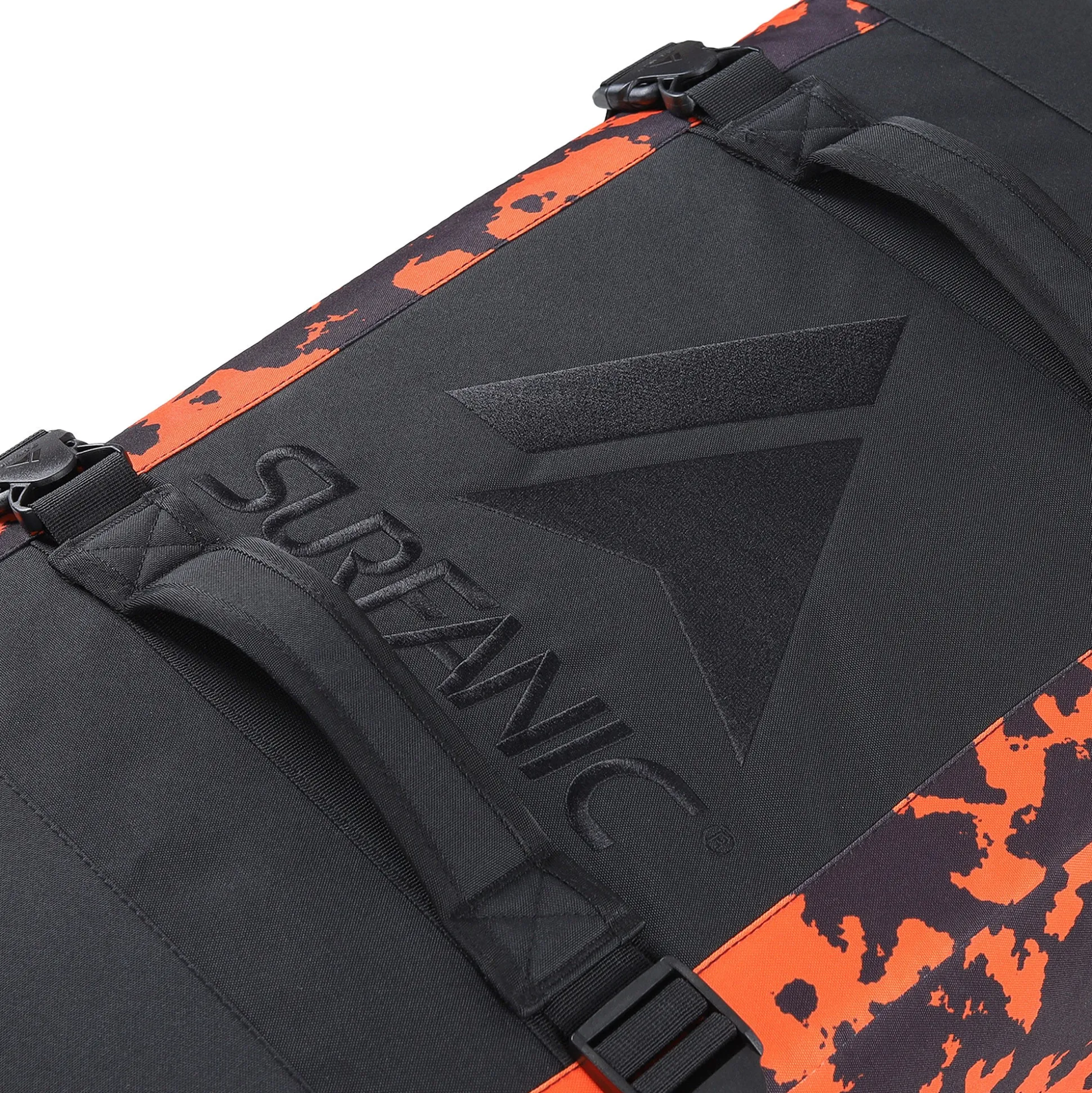 Surfanic Maxim 3.0 100L Roller Bag - Orange Map
