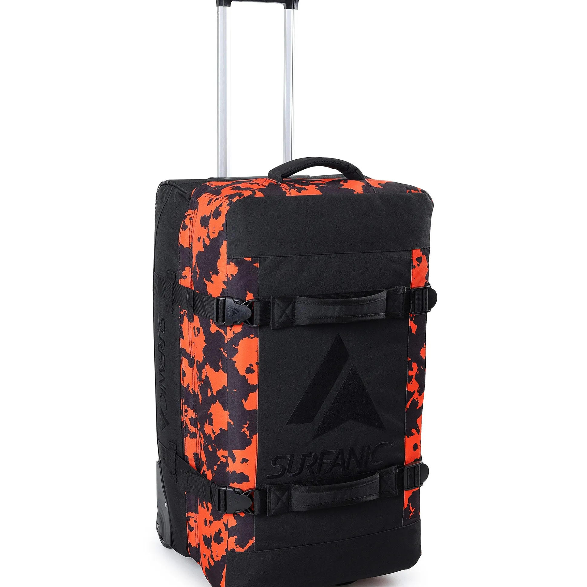 Surfanic Maxim 3.0 100L Roller Bag - Orange Map
