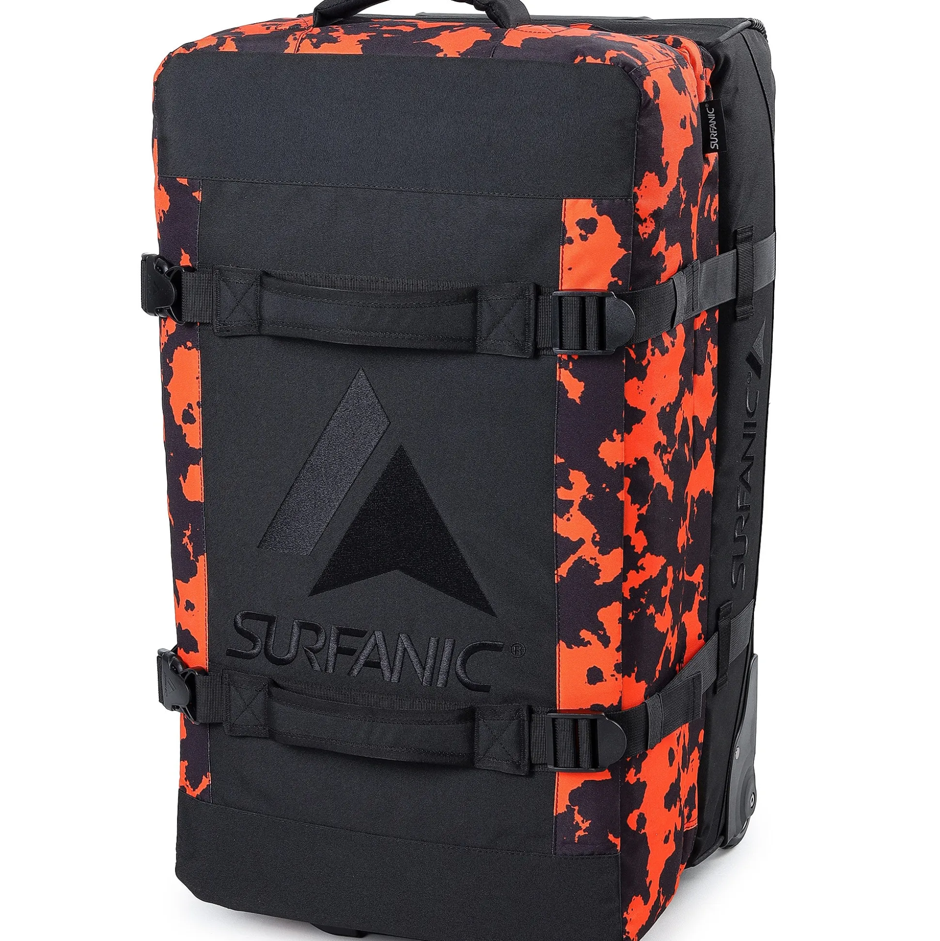 Surfanic Maxim 3.0 100L Roller Bag - Orange Map