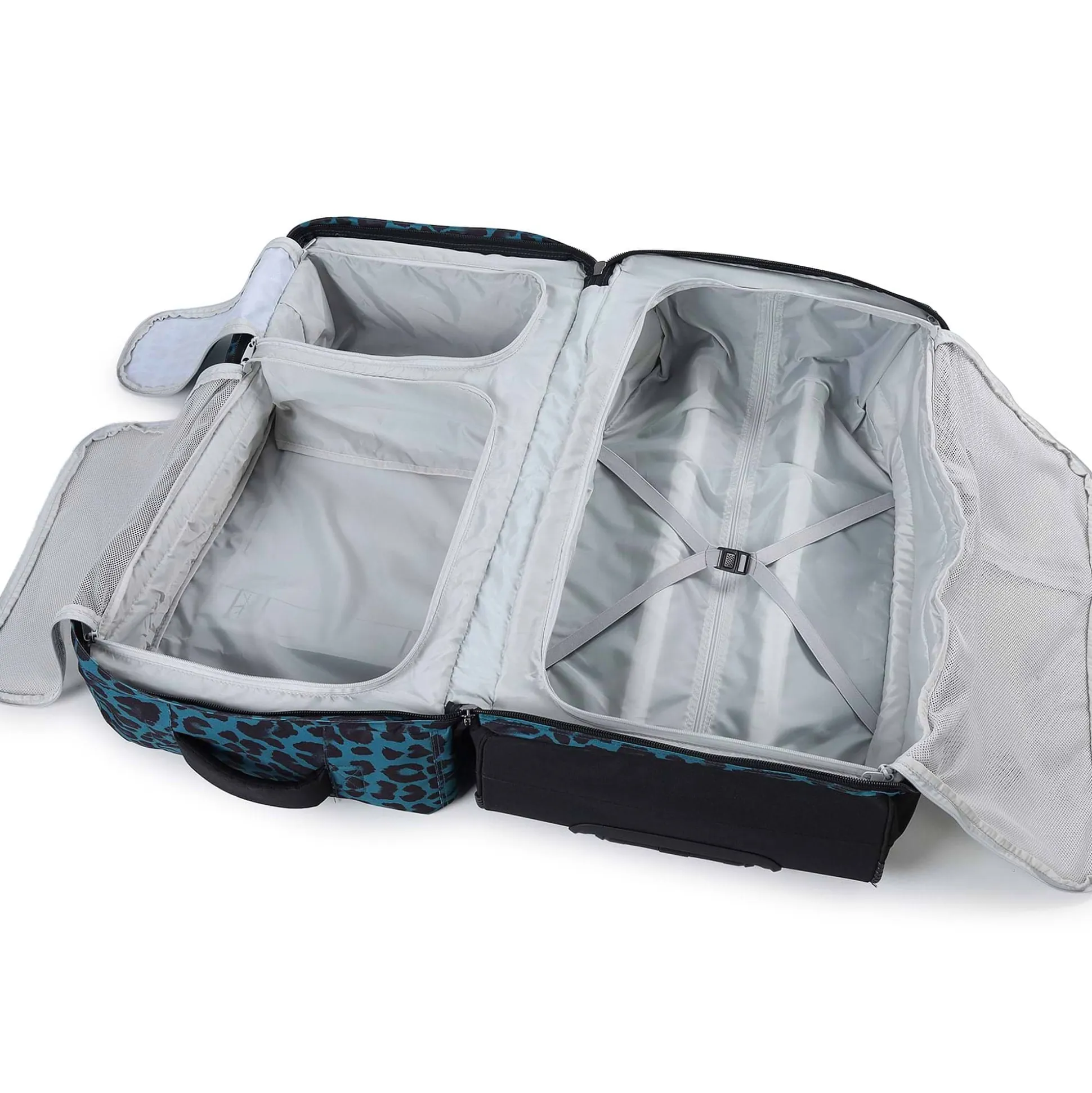 Surfanic Maxim 3.0 70L Roller Bag - Turquoise Jag
