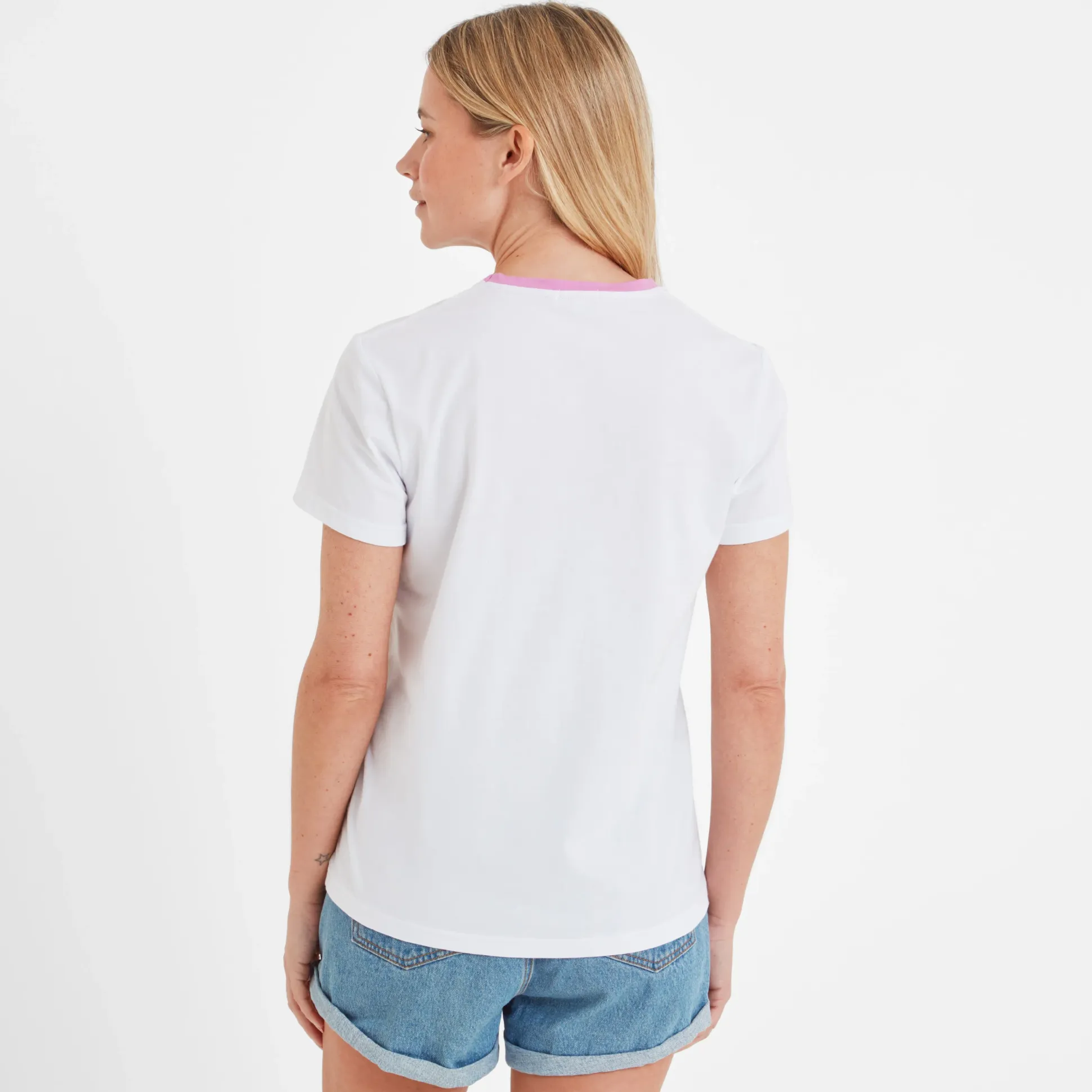 Susan Womens 100% Cotton Supersoft T-Shirt - Optic White