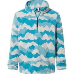 Toffolo Kids Zipneck Fleece - Mosaic Mountain Print